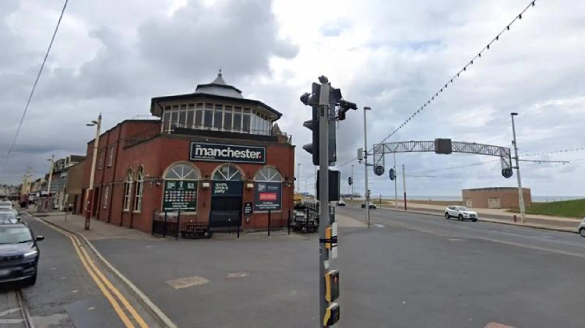 Vor diesem Pub in Blackpool kam es zu der folgenschweren Schlägerei.