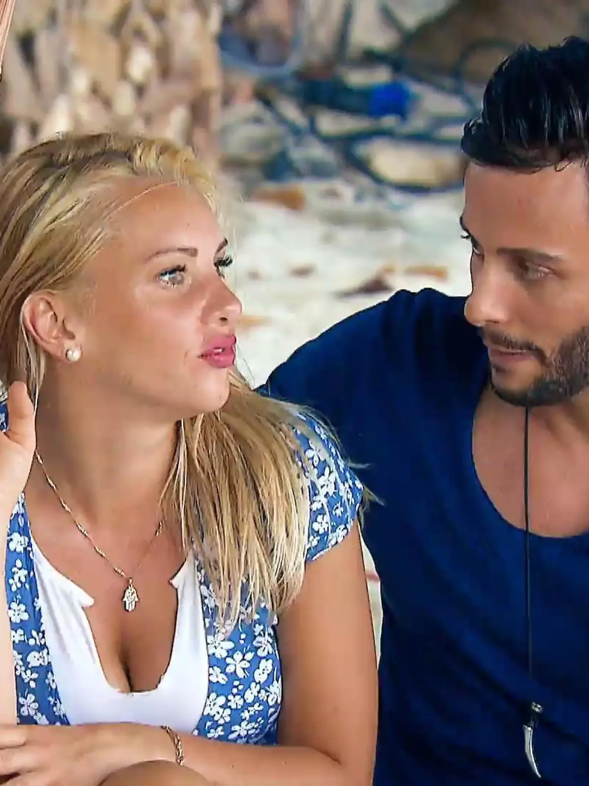 Evelyn Burdecki und Domenico de Cicco bei "Bachelor in Paradise"
