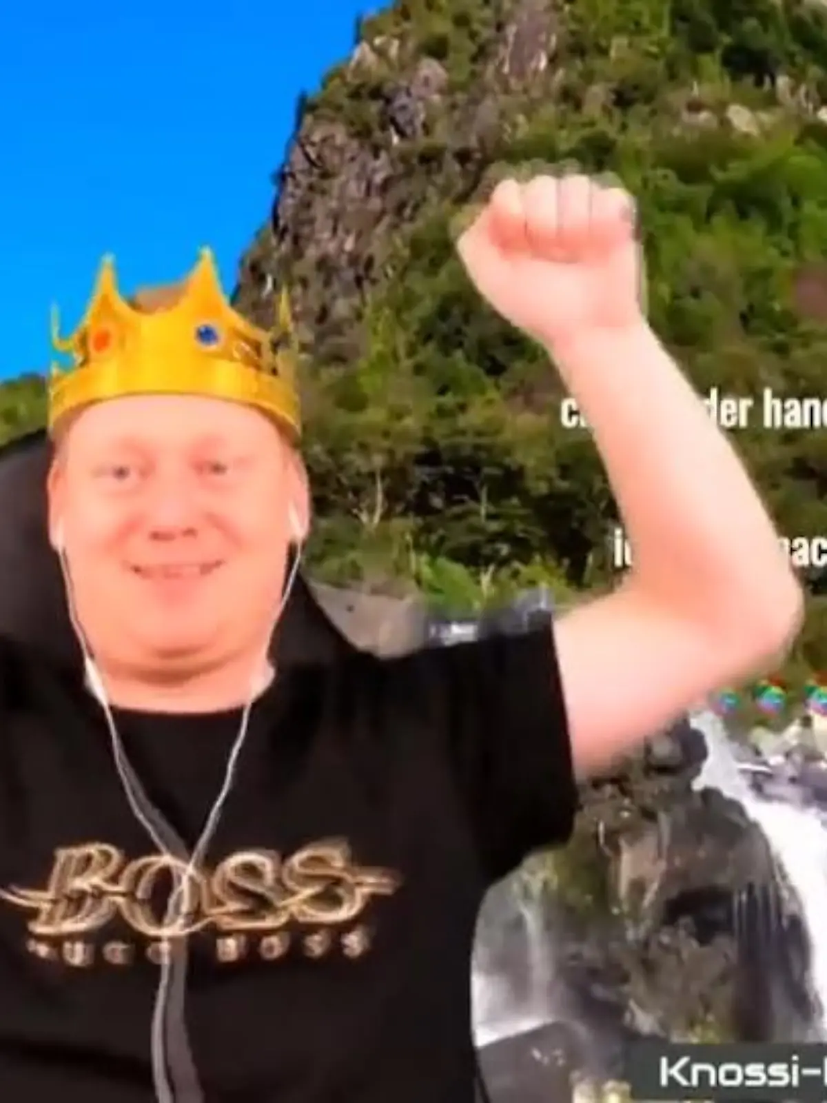 Bild zu: "Knossi auf den Spuren von Stefan Raab"