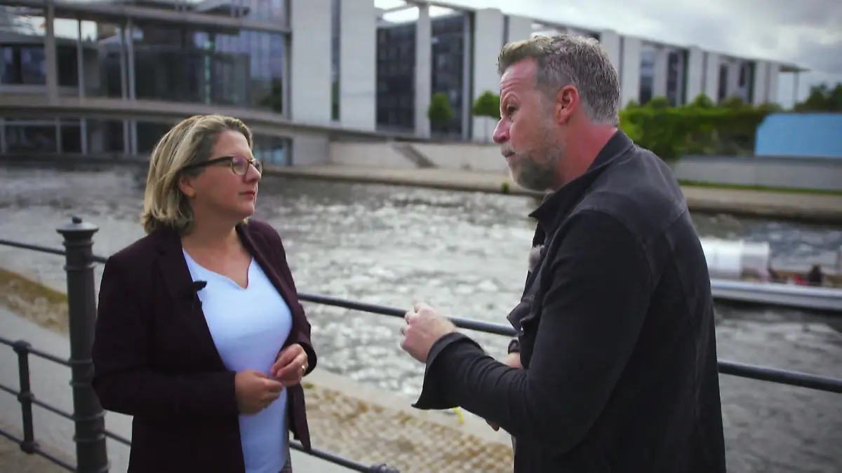 Jenke trifft Bundesumweltministerin Svenja Schulze Sind wir wirklich Recycling-Weltmeister?