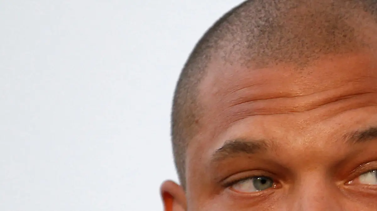 70th Cannes Film Festival – The amfAR's Cinema Against AIDS 2017 event – Photocall Arrivals - Antibes, France. 25/05/2017. Jeremy Meeks poses. REUTERS/Stephane Mahe
