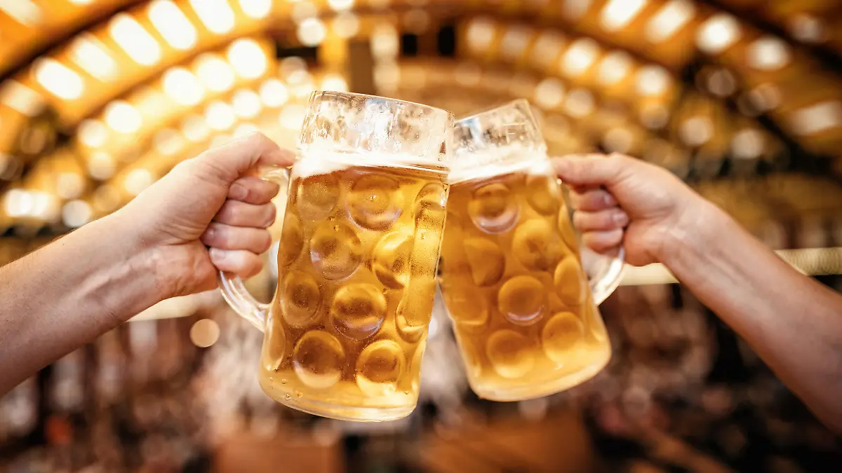 Bier auf dem Oktoberfest