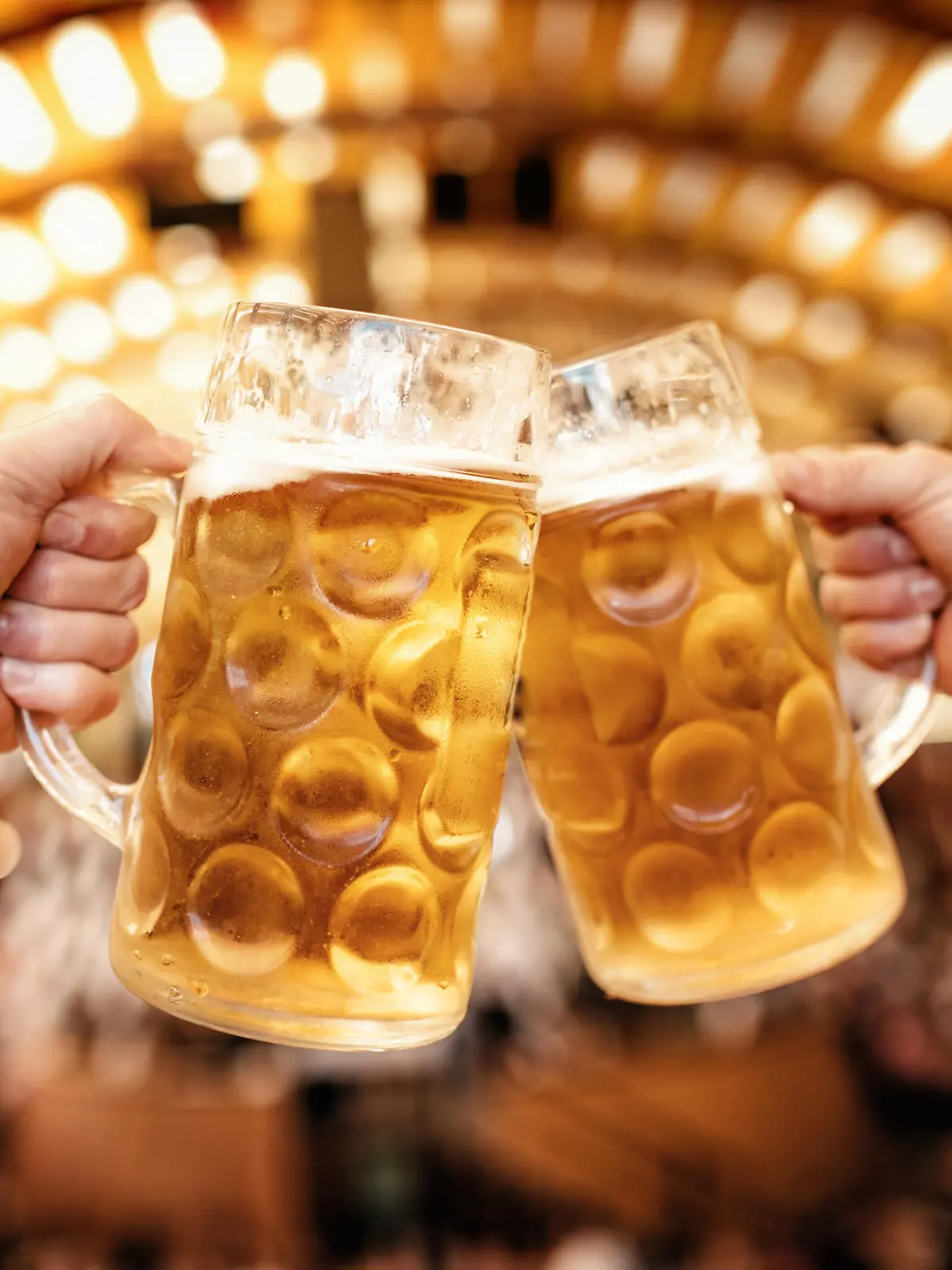 Bier auf dem Oktoberfest