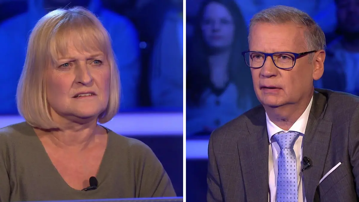 Fasziniert hört "Wer wird Millionär?"-Moderator Günther Jauch zu, denn als Mama eines Superstars hat seine Kandidatin Dagmar Sprenger-Fuchs hat jede Menge Spannendes zu erzählen