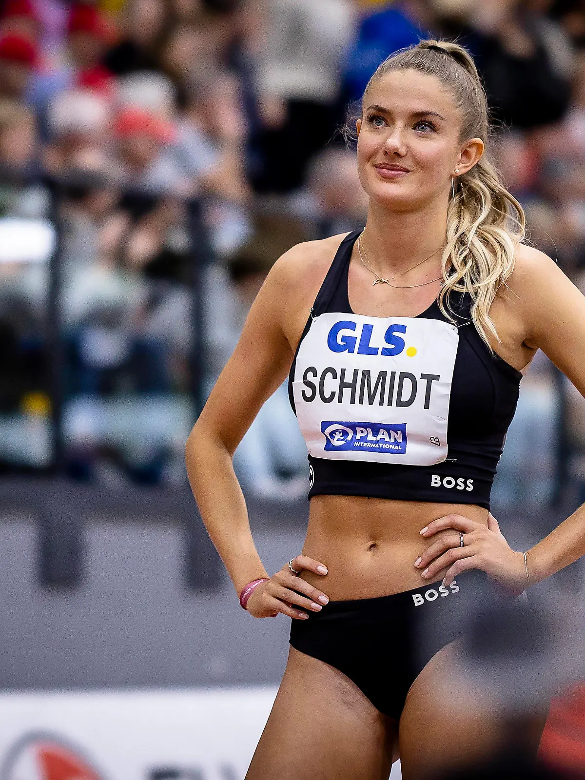 Deutsche Leichtathletik-Hallenmeisterschaften Dortmund, 19.02.2023 Alica Schmidt SCC Berlin Deutsche Leichtathletik-Hallenmeisterschaften am 19.02.2023 in der Helmut-Koernig-Halle in Dortmund. *** German Athletics Indoor Championships Dortmund, 19 02 2023 Alica Schmidt SCC Berlin German Athletics Indoor Championships on 19 02 2023 at the Helmut Koernig Hall in Dortmund, Germany Copyright: xBEAUTIFULxSPORTS/AxelxKohringx