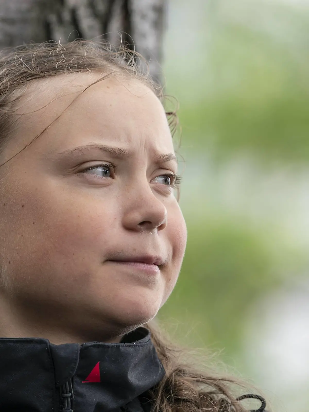 USA: Climate activist Greta Thunberg arrives in NYC 16-year-old climate activist Greta Thunberg arrives into New York City after crossing the Atlantic in a sailboat and attend press conference at North Cove Marina New York New York United States North Cove Marina PUBLICATIONxINxGERxSUIxAUTxONLY LevxRadin  
