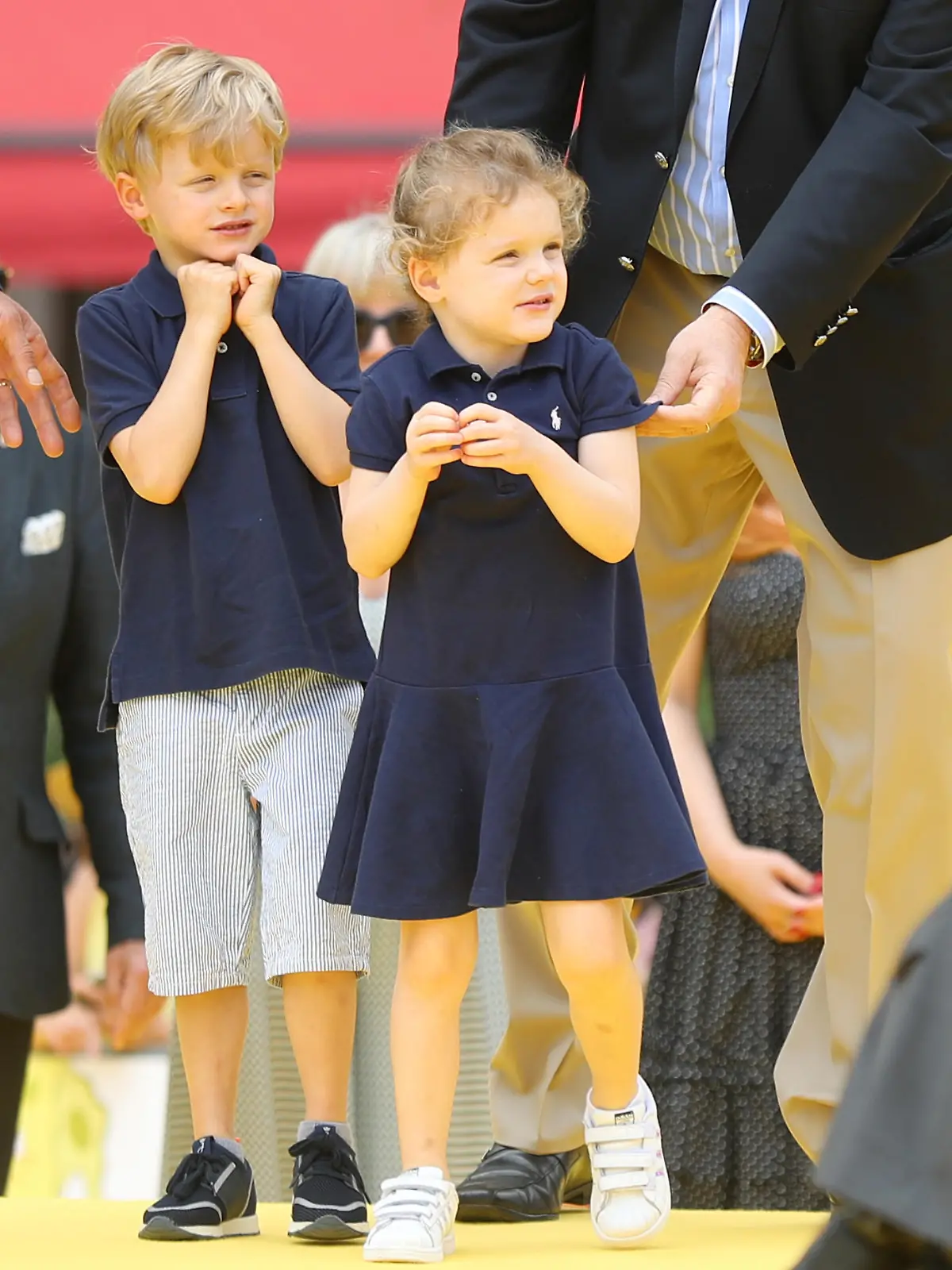 PrinzJacques und Prinzessin Gabriella von Monaco