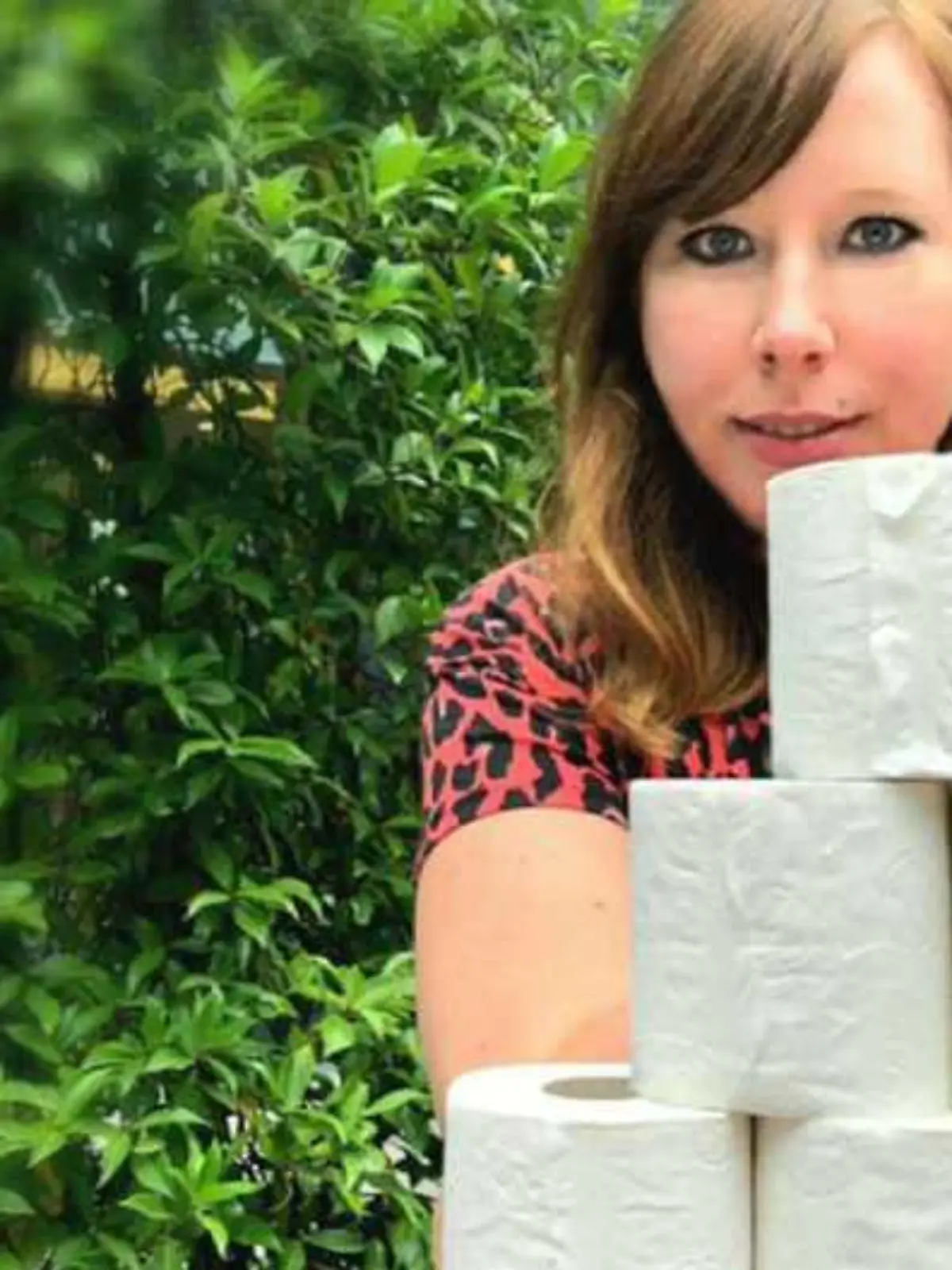 RTL-Redakteurin Katharina Meyer kauf nur Recycling-Toilettenpapier