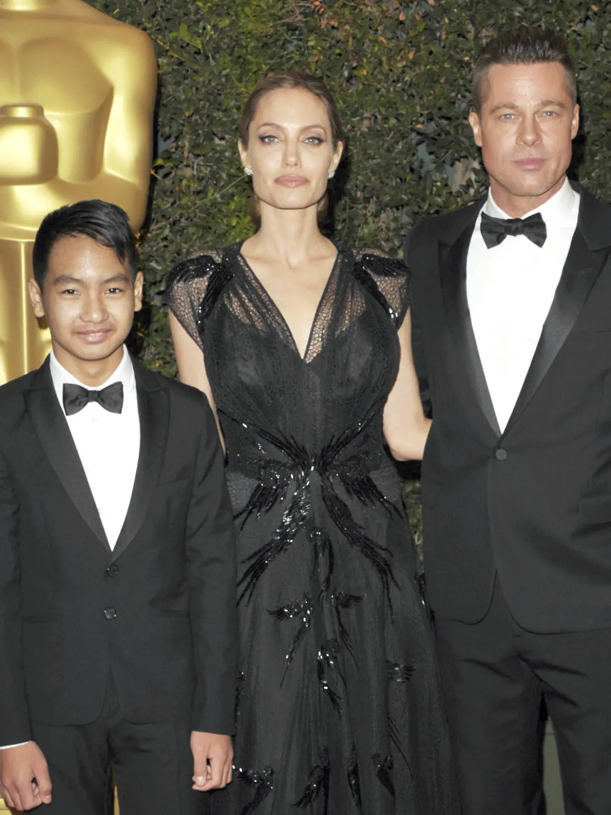 Brad Pitt, Angelina Jolie und Maddox Jolie-Pitt