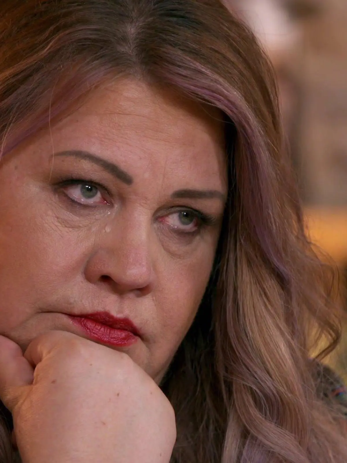 Ilka Bessin kommen beim RTL-Dreh die Tränen.