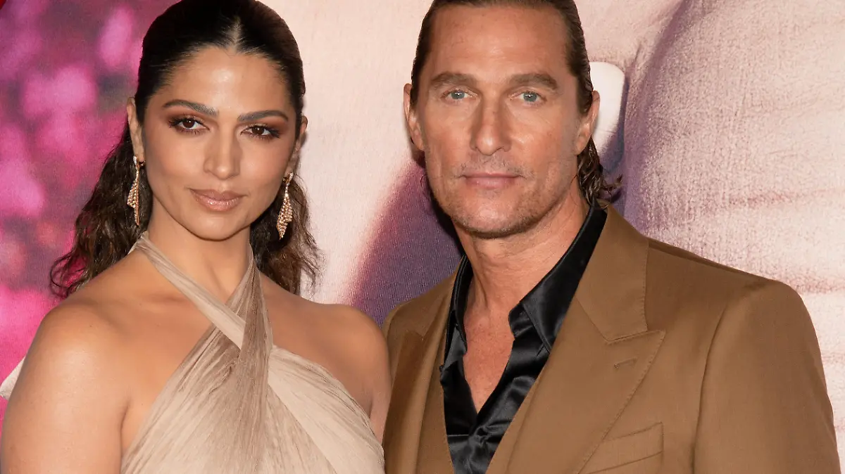 04 December 2021 - Los Angeles, California - Camila Alves and Matthew McConaughey. The Premiere of Illumination's "Sing 2". Photo Credit: Billy Bennight/AdMedia