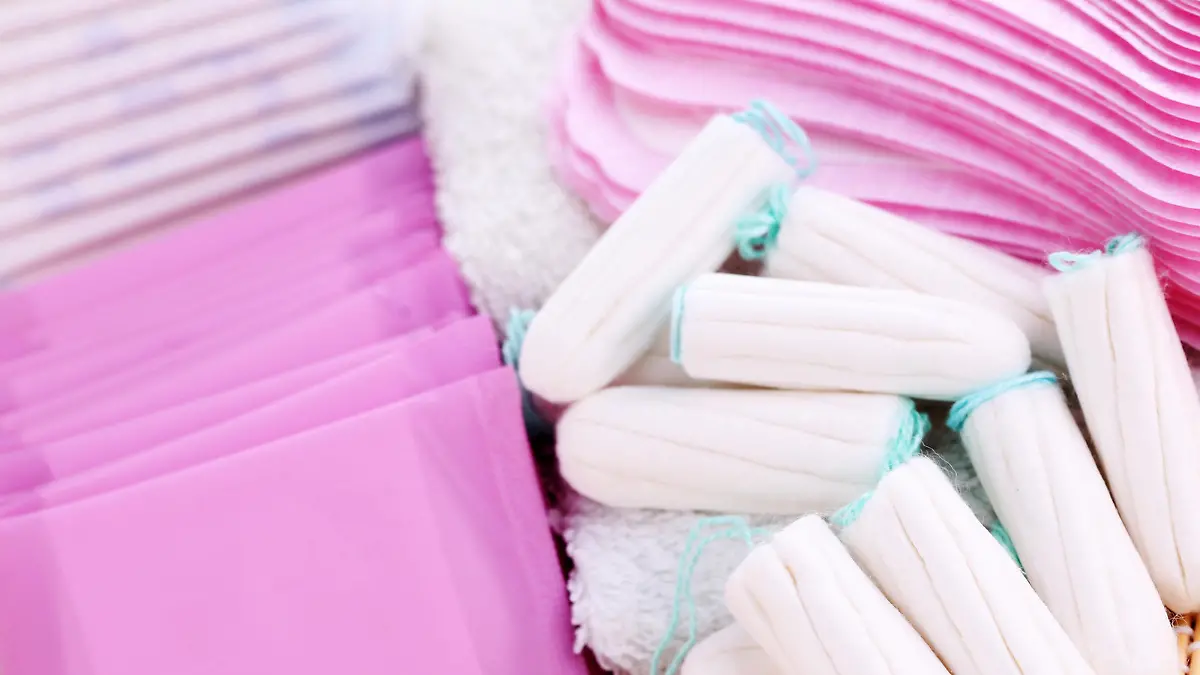 Tampons, Binden und weitere Hygieneprodukte