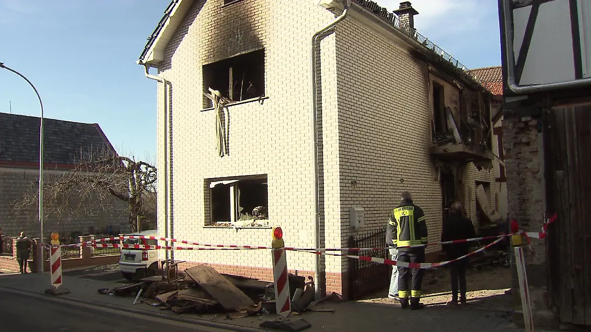 Das Haus von Familie Stroscherer in Lich.