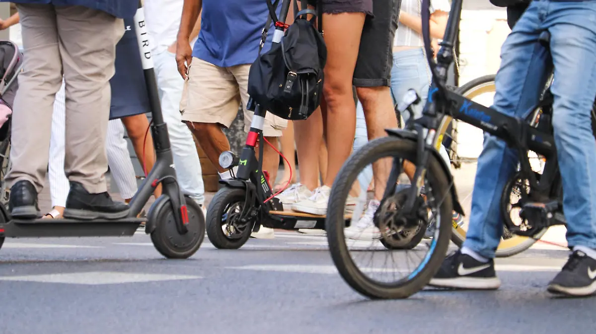 E-Scooter und E-Bike