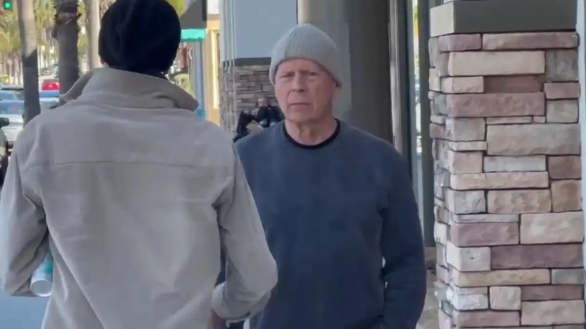 Bruce Willis erstmals wieder öffentlich gesichtet.