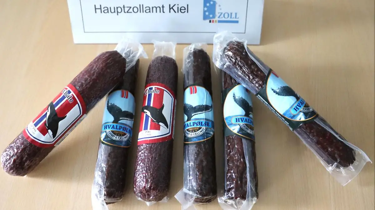 Walsalami gilt in Norwegen als Delikatesse, in Deutschland ist diese verboten.