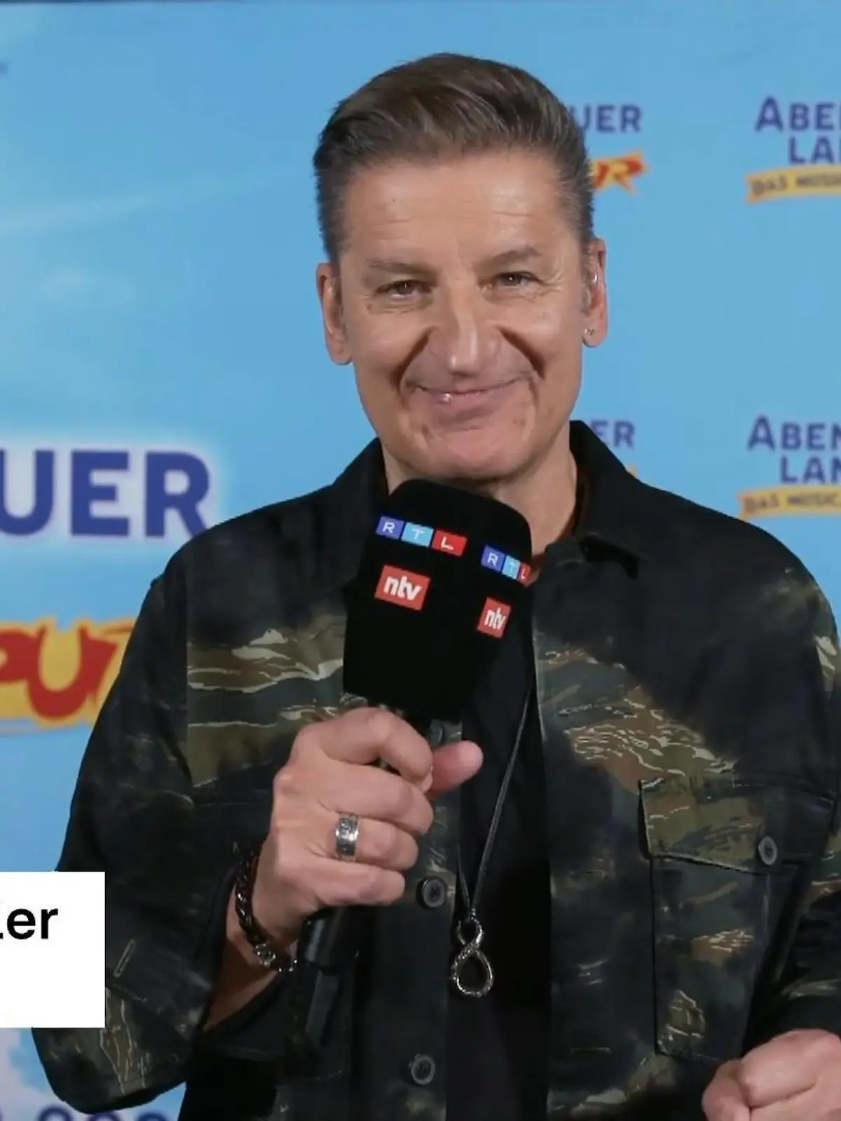 Hartmut Engler freut sich auf das PUR-Musical "Abenteuerland".