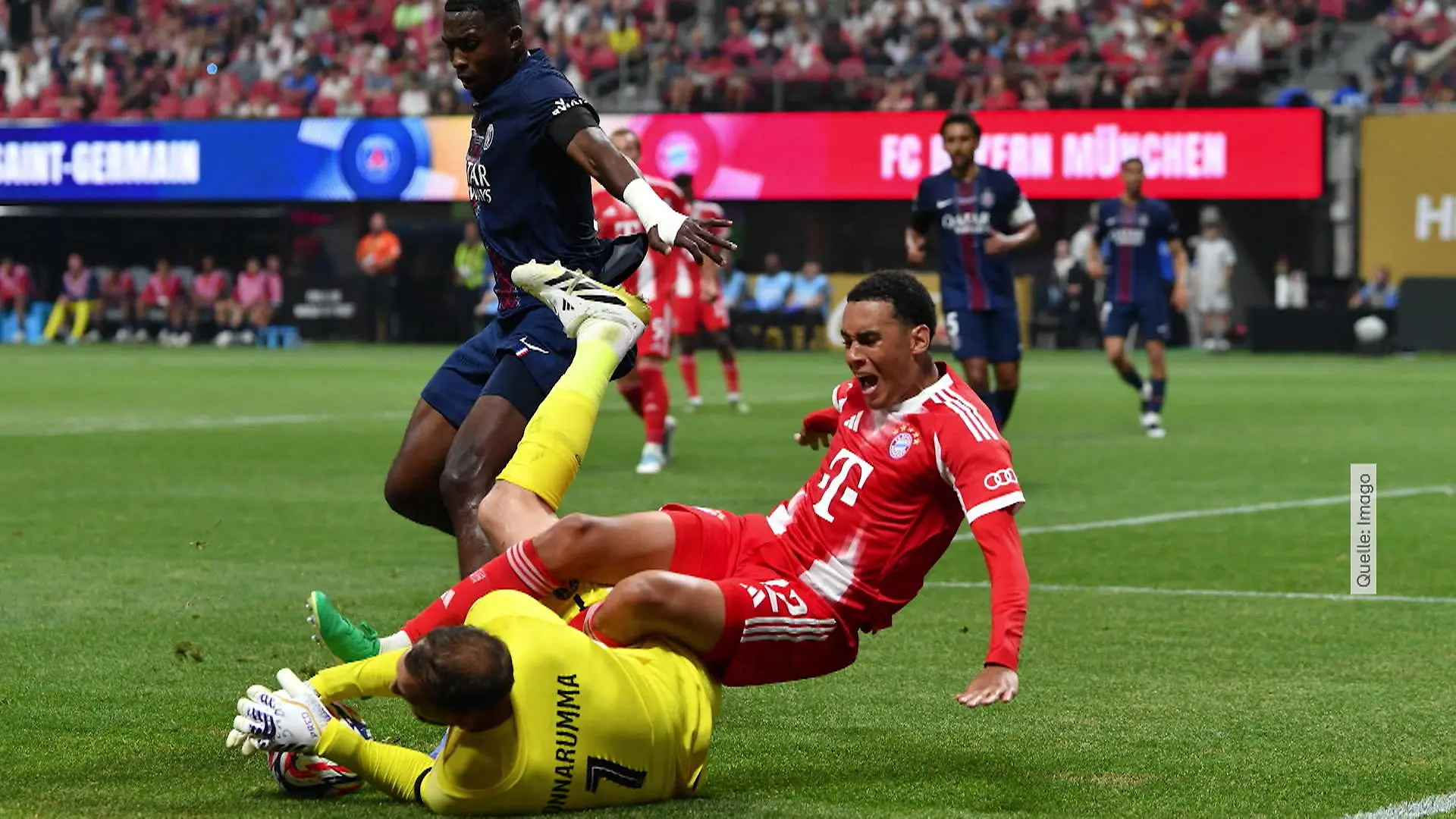 Musiala nimmt Donnarumma nach Horror-Foul in Schutz "Das ist Teil des Fußballs"