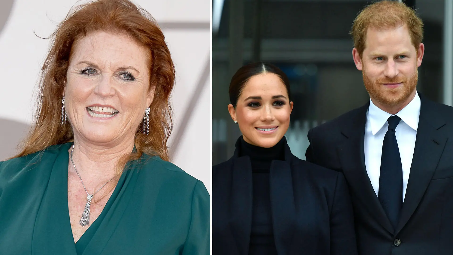 Sarah Ferguson nimmt Meghan und Harry in Schutz.