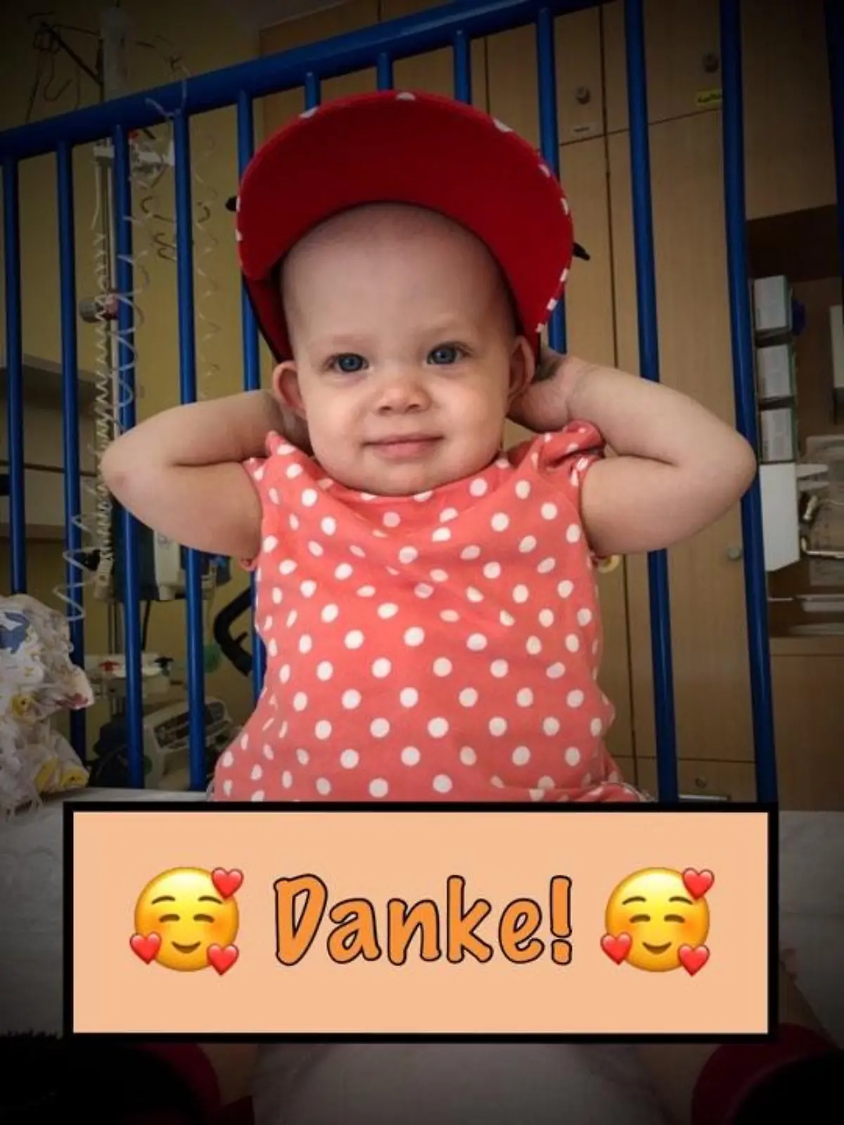 Die kleine Maike hat in ihrem Leben schon zweimal die Diagnose Leukämie bekommen.