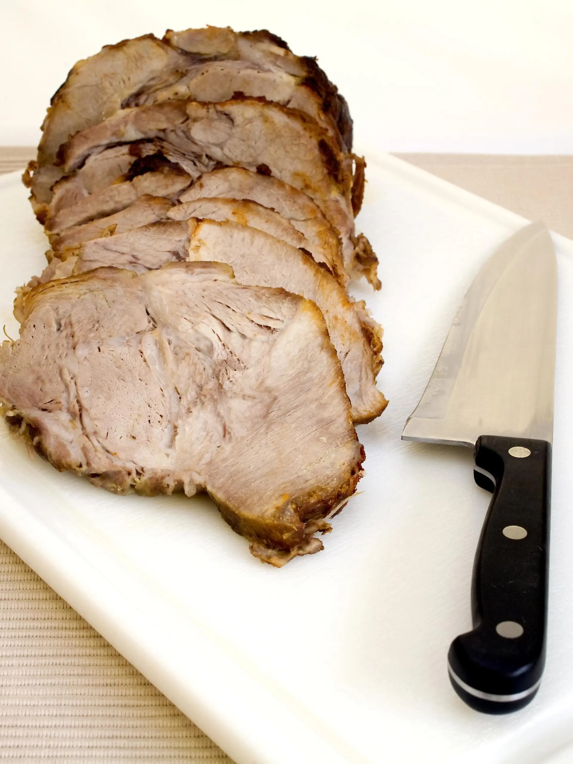 geschnittener Schweinebraten