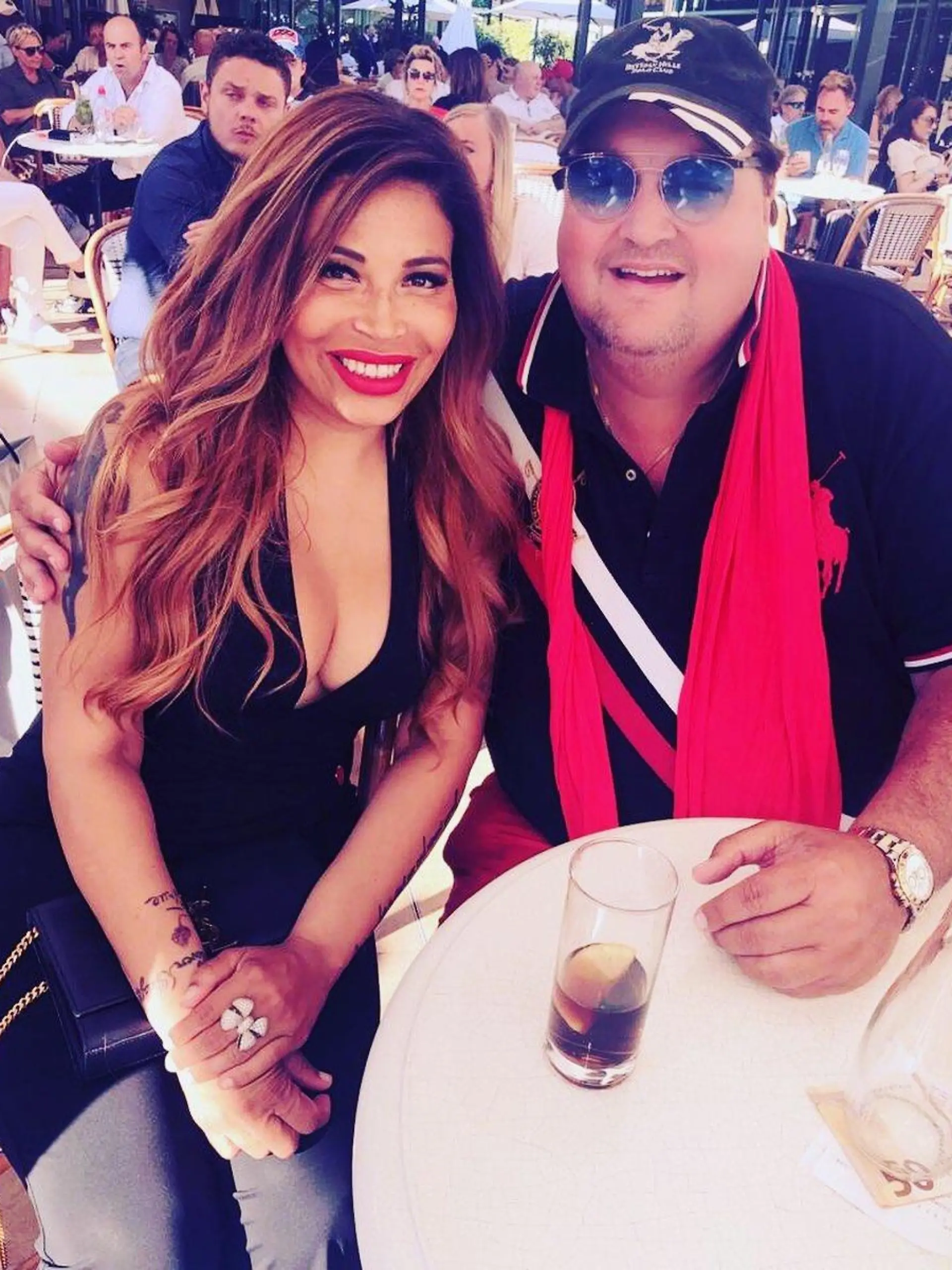 Patricia Blanco und ihr Freund Andreas Ellermann.