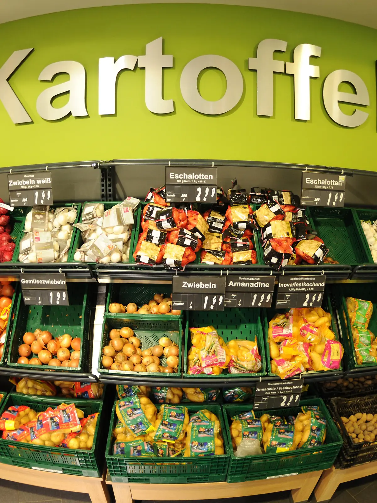 Kartoffeln Supermakrt