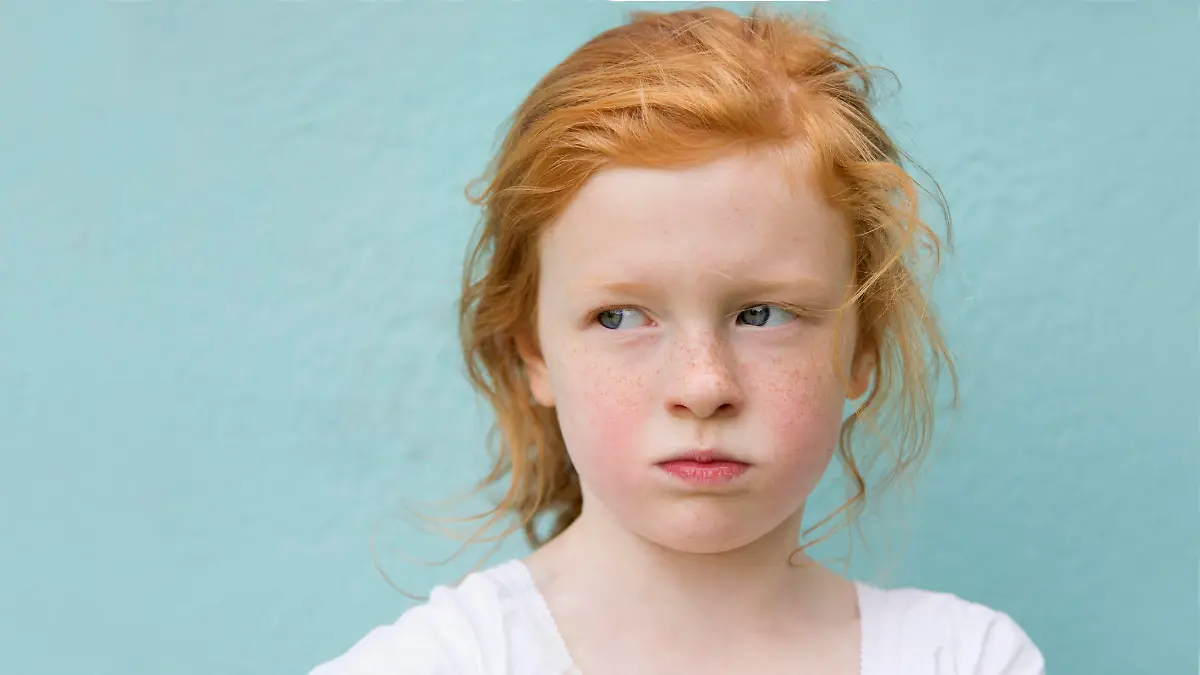 Rothaariges Mädchen