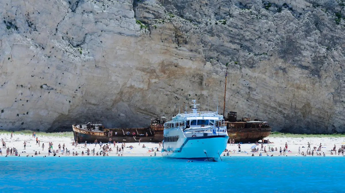 Die Panagiotis vor Zakynthos.