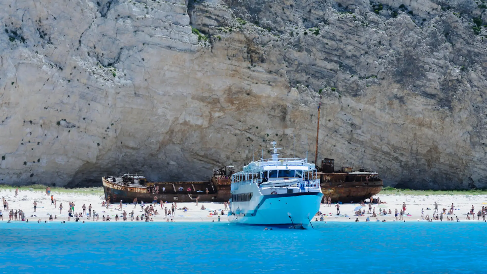 Die Panagiotis vor Zakynthos.