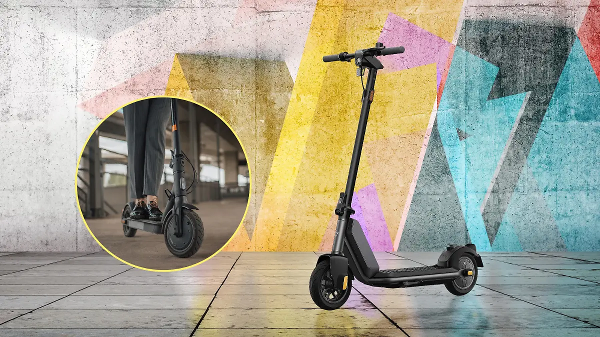 Faltbarer E-Scooter im Angebot bei Amazon.
