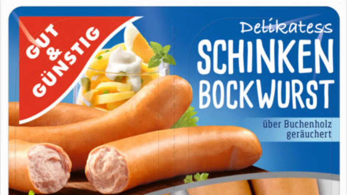 Edeka ruft «Delikatess Schinken Bockwurst» zurück