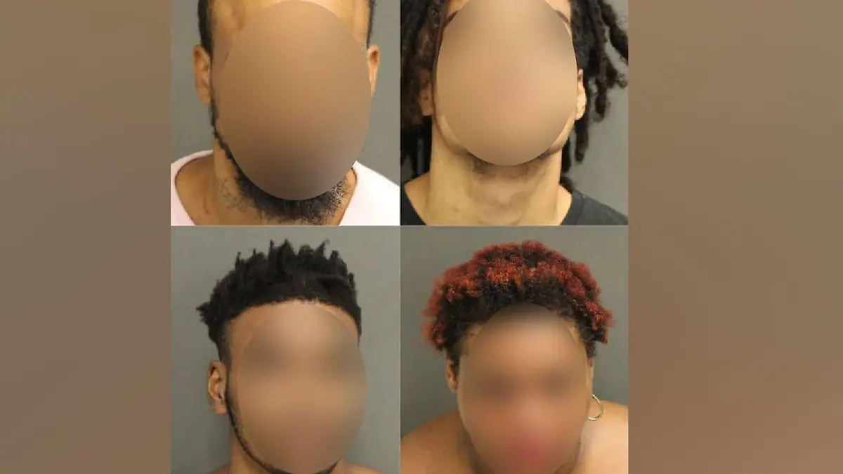 Den vier Tatverdächtigen wird unter anderem Kidnapping vorgeworfen.