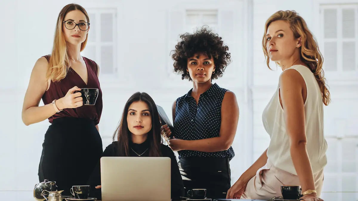 Vier Frauen in Top-Positionen.