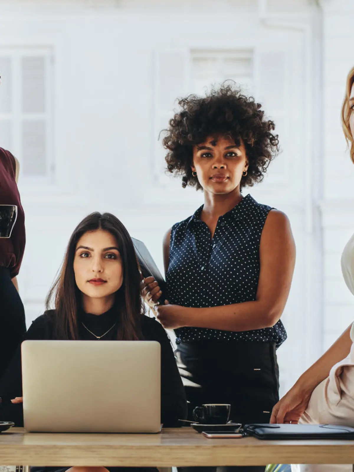 Vier Frauen in Top-Positionen.