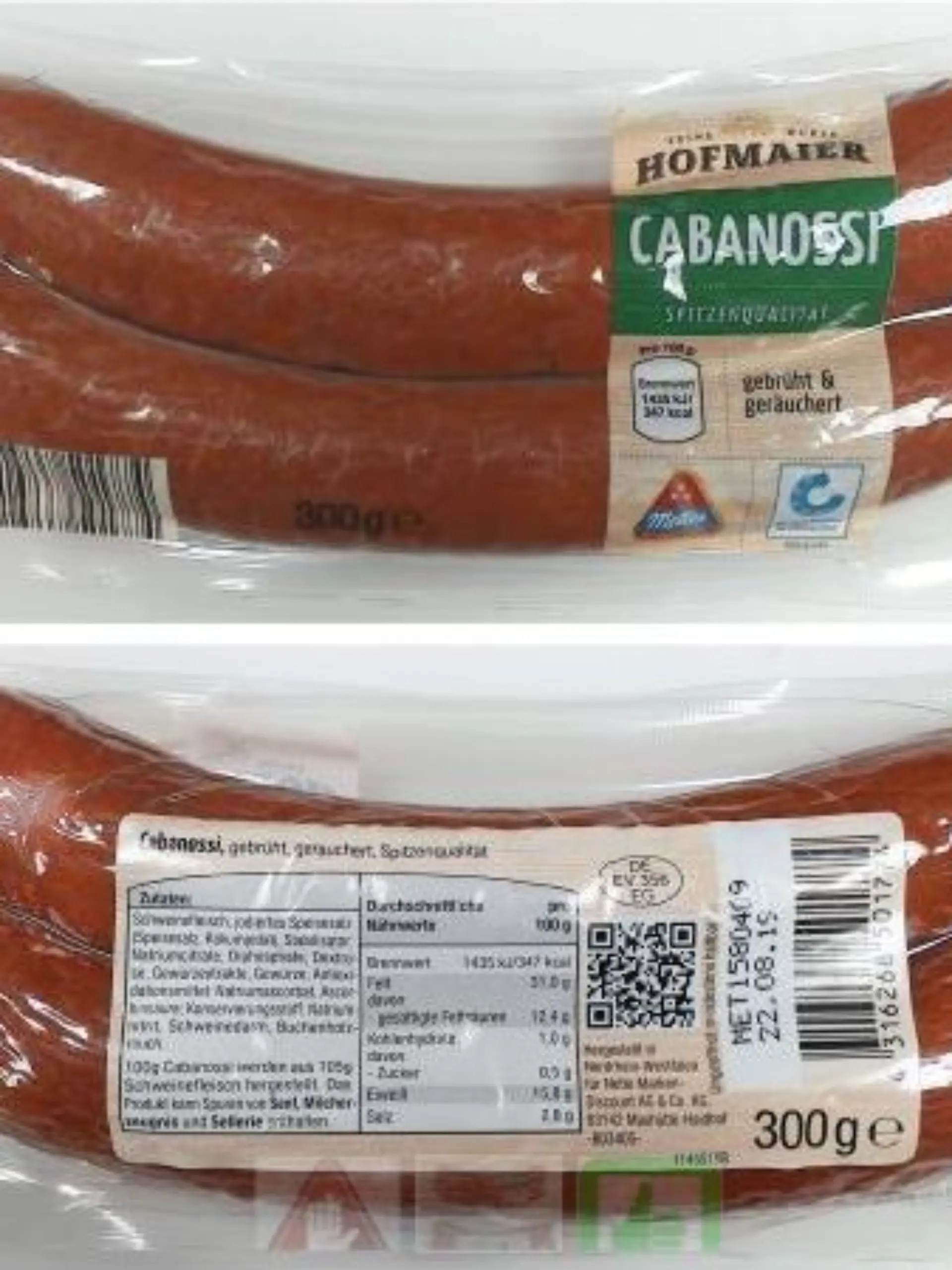 Hofmaier Cabanossi -Wurst