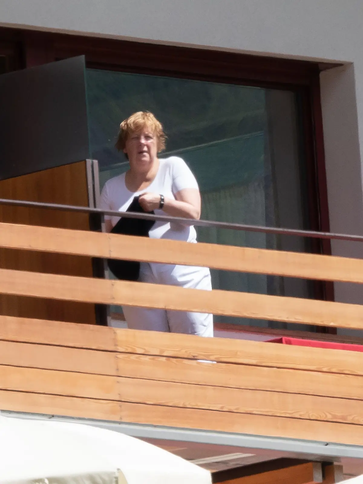 Angela Merkel macht Urlaub