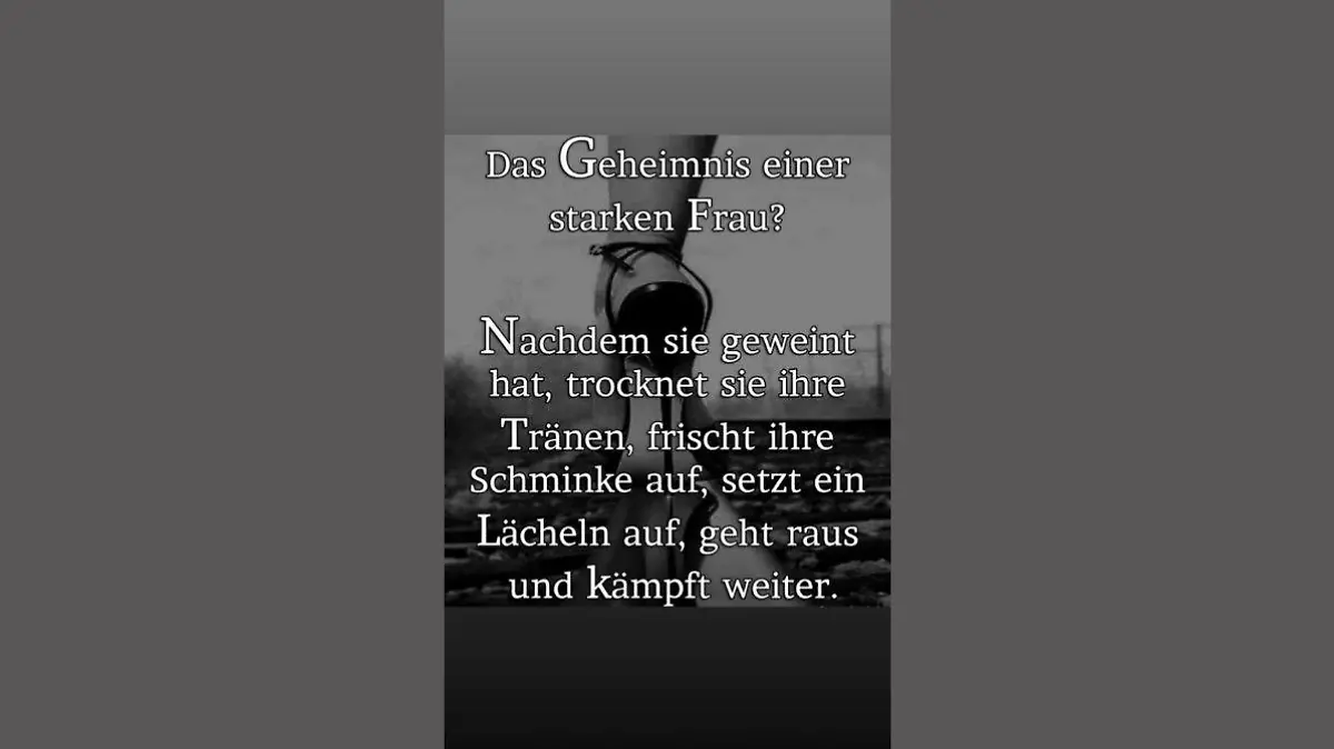 Diesen Spruch postete Jenny Frankhauser in ihrer Story bei Instagram.