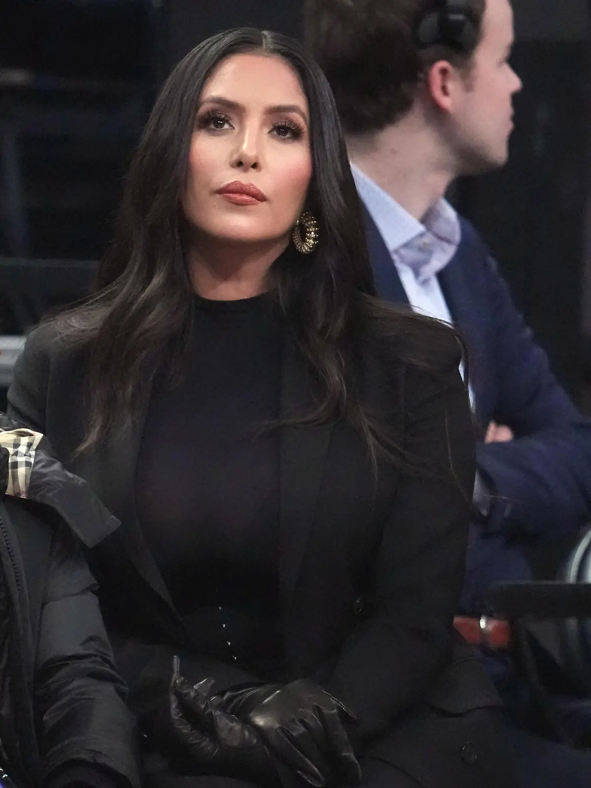 Feb 19, 2023; Salt Lake City, UT, USA; Vanessa Bryant in attendance in the 2023 NBA All-Star Game at Vivint Arena. Mandatory Credit: Kyle Terada-USA TODAY Sports