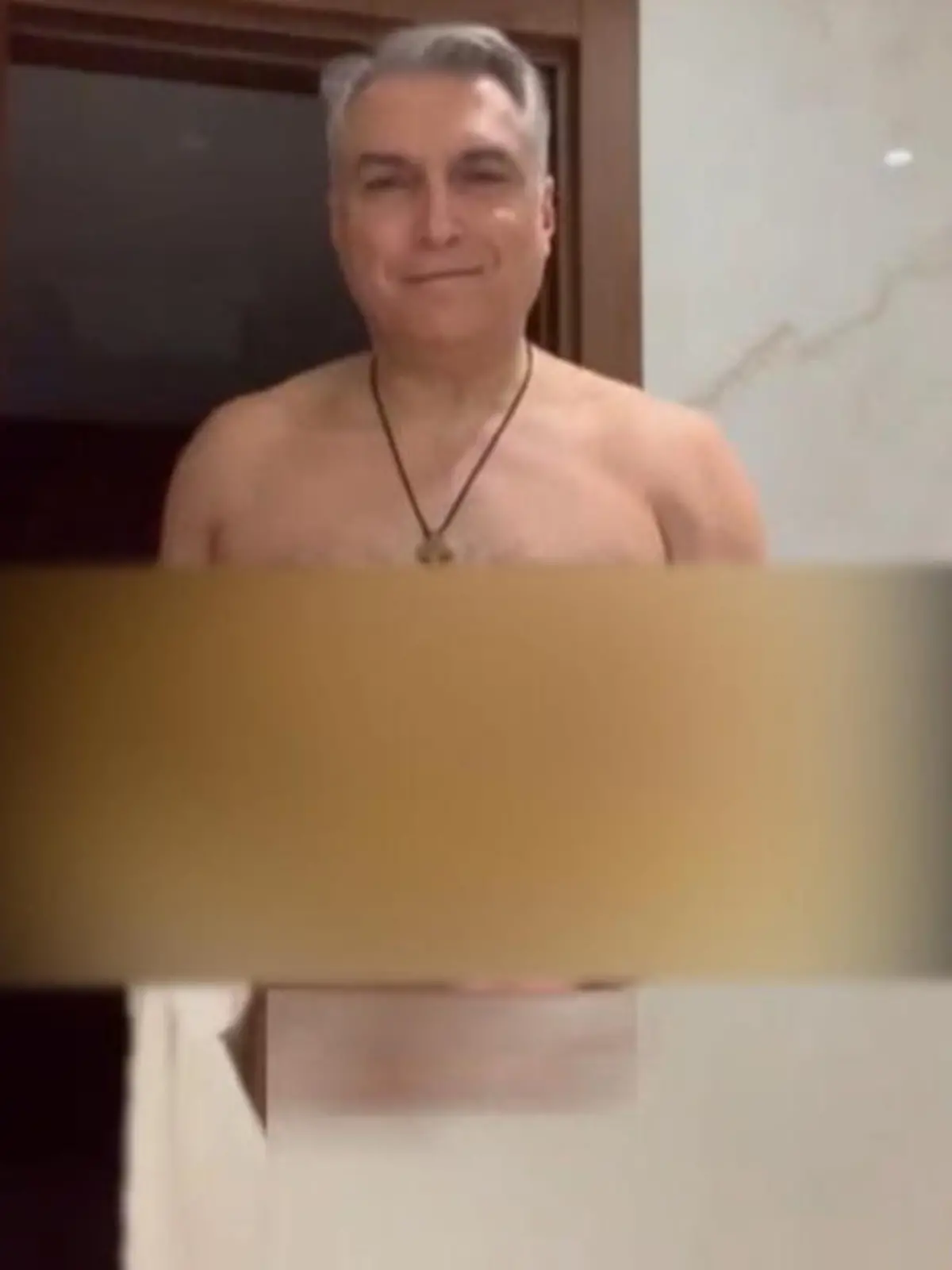 In einem Telegram-Kanal taucht ein Video des russischen Generalleutnants und stellvertretenden Oberbefehlshabers der Landesstreitkräfte Alexander Matownikow auf. Zu sehen ist, wie dieser lasziv vor der Kamera posiert und sich dabei auch entblößt