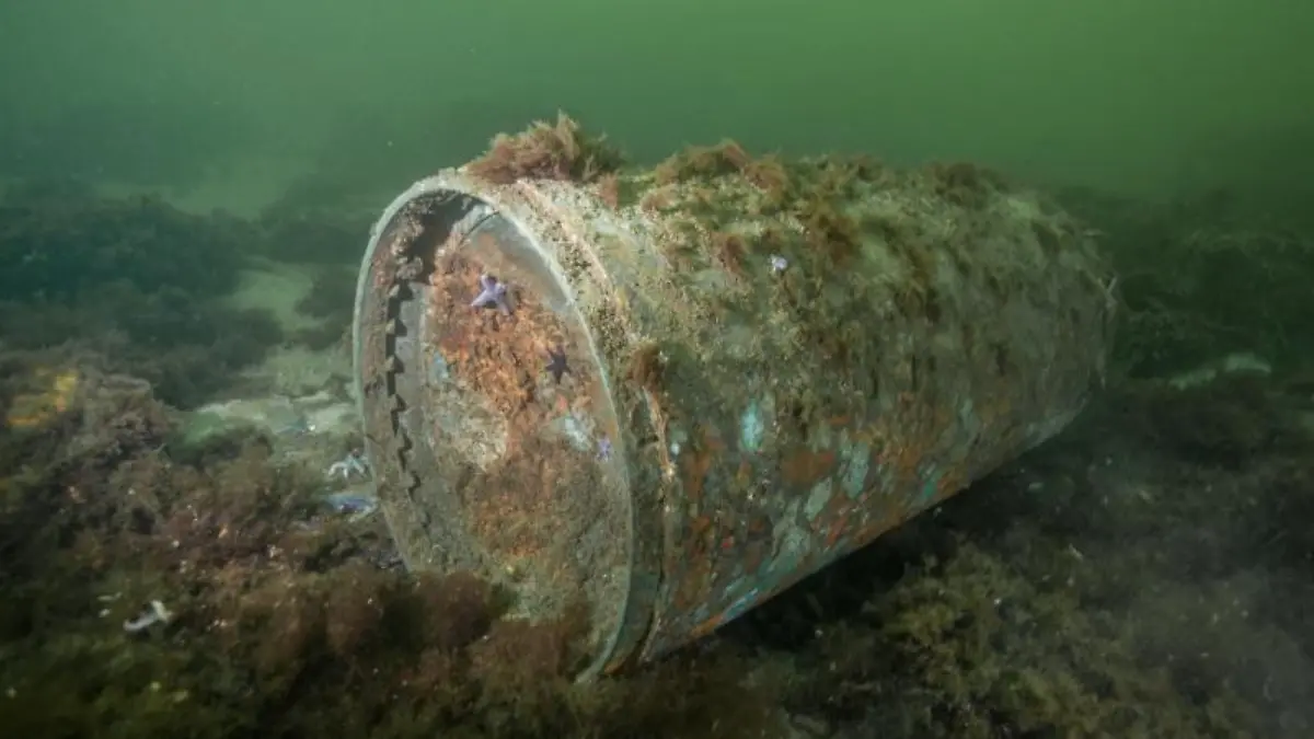 Versenkte Munition
