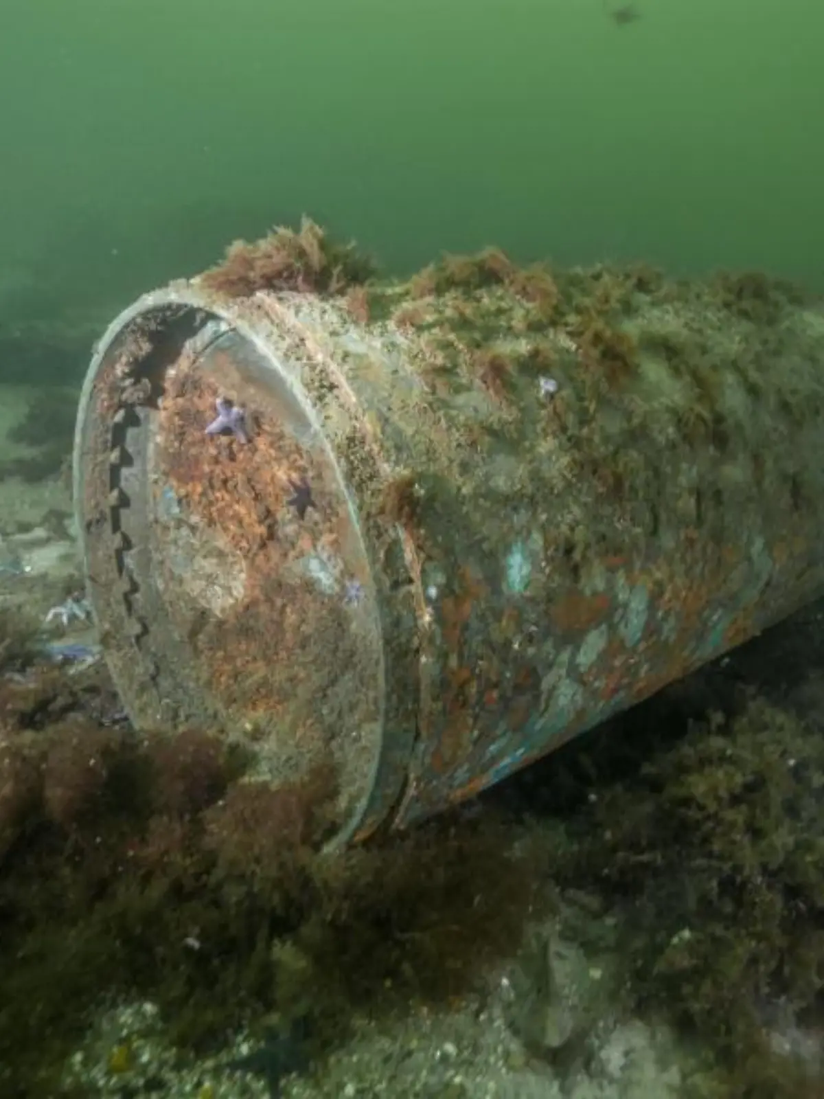 Versenkte Munition