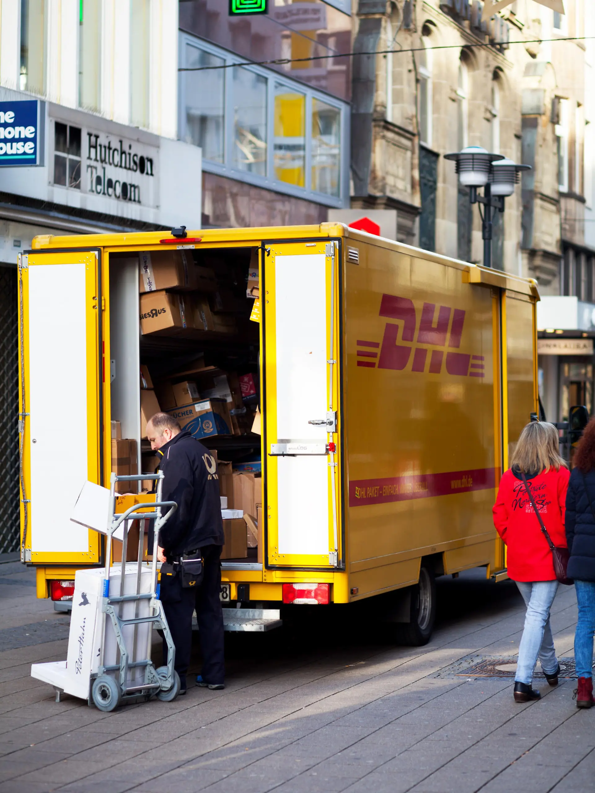 DHL Paketzustellung