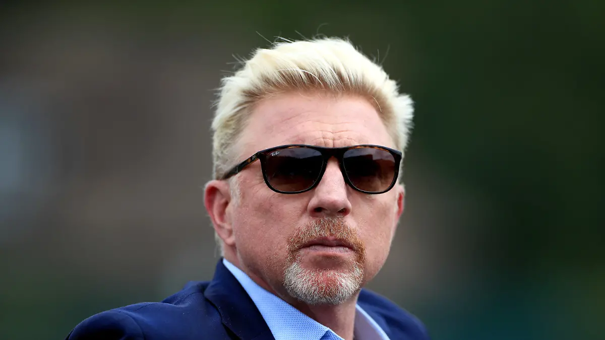 09.07.2019, Großbritannien, London: Boris Becker kommt am achten Tag der Wimbledon Championships in den All England Lawn Tennis and Croquet Club. Foto: Mike Egerton/PA Wire/dpa +++ dpa-Bildfunk +++