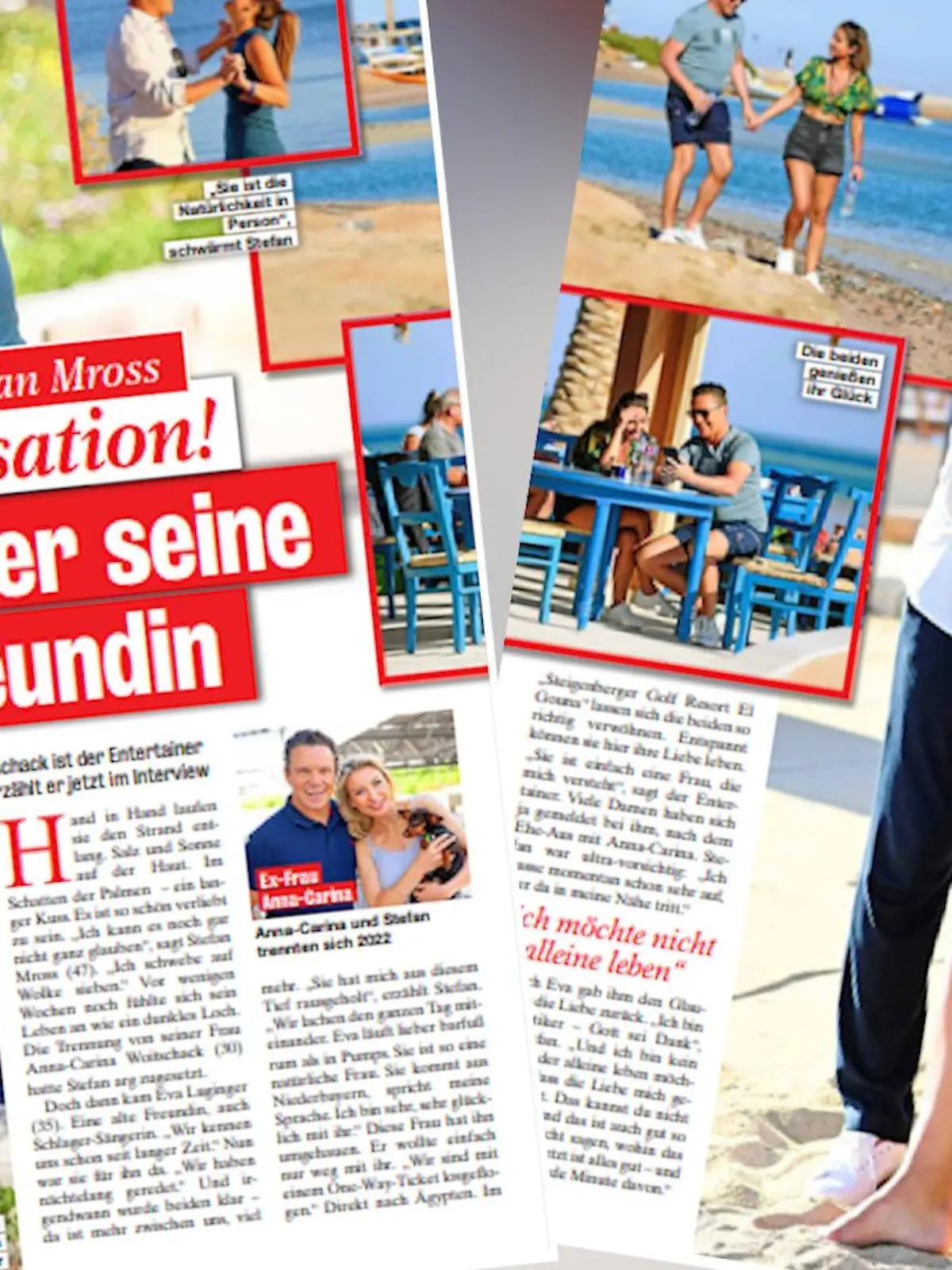 Stefan Mross und Eva Luginger zeigen sich ganz verliebt im Ägypten-Urlaub