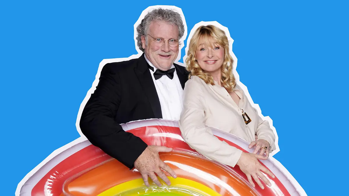 Schauspielerin Jessika Cardinahl (53, Ottos schöne Kino-Liebe aus "Otto _ Der Film") und Architekt Quentin Parker (65).