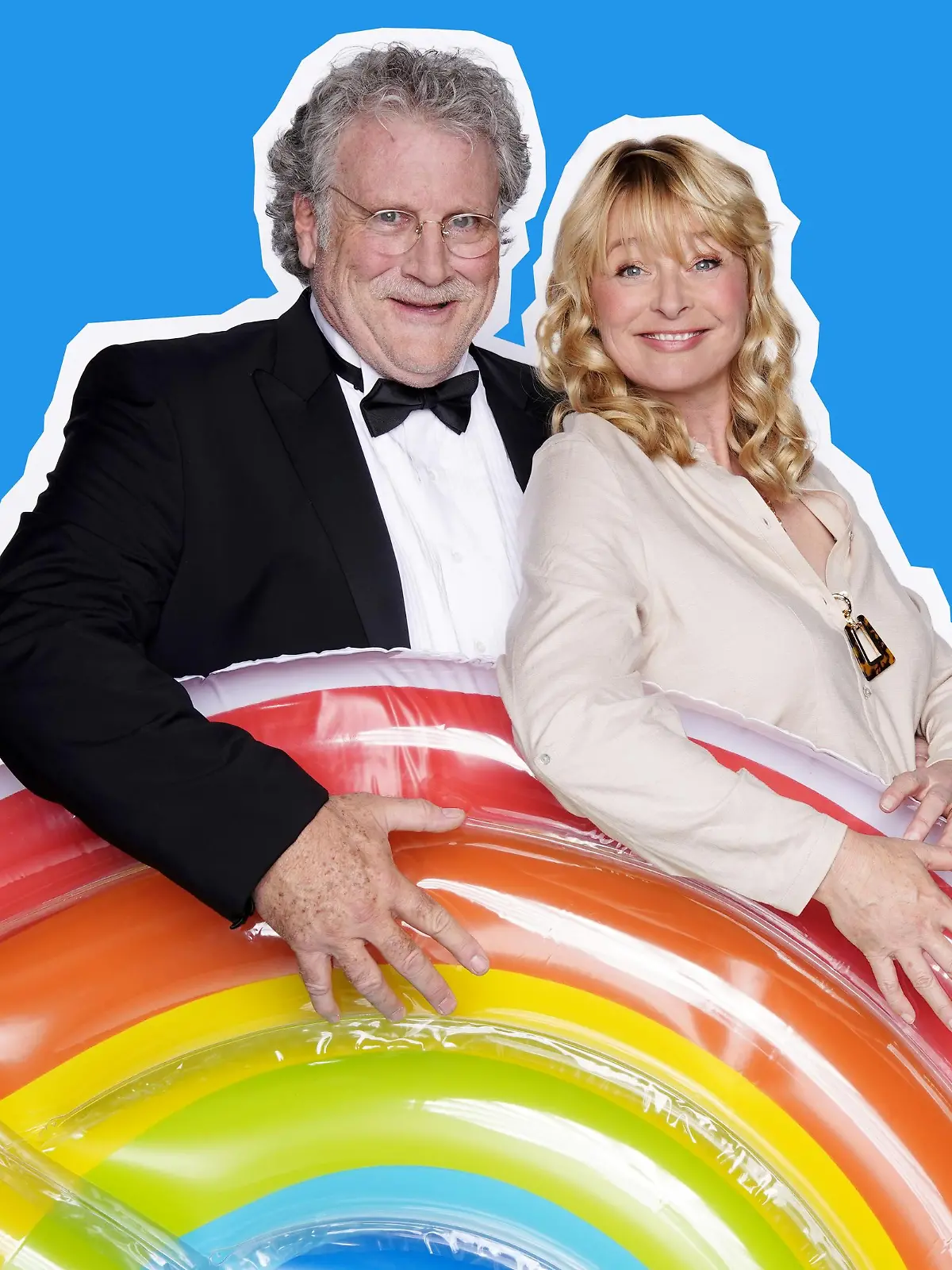 Schauspielerin Jessika Cardinahl (53, Ottos schöne Kino-Liebe aus "Otto _ Der Film") und Architekt Quentin Parker (65).
