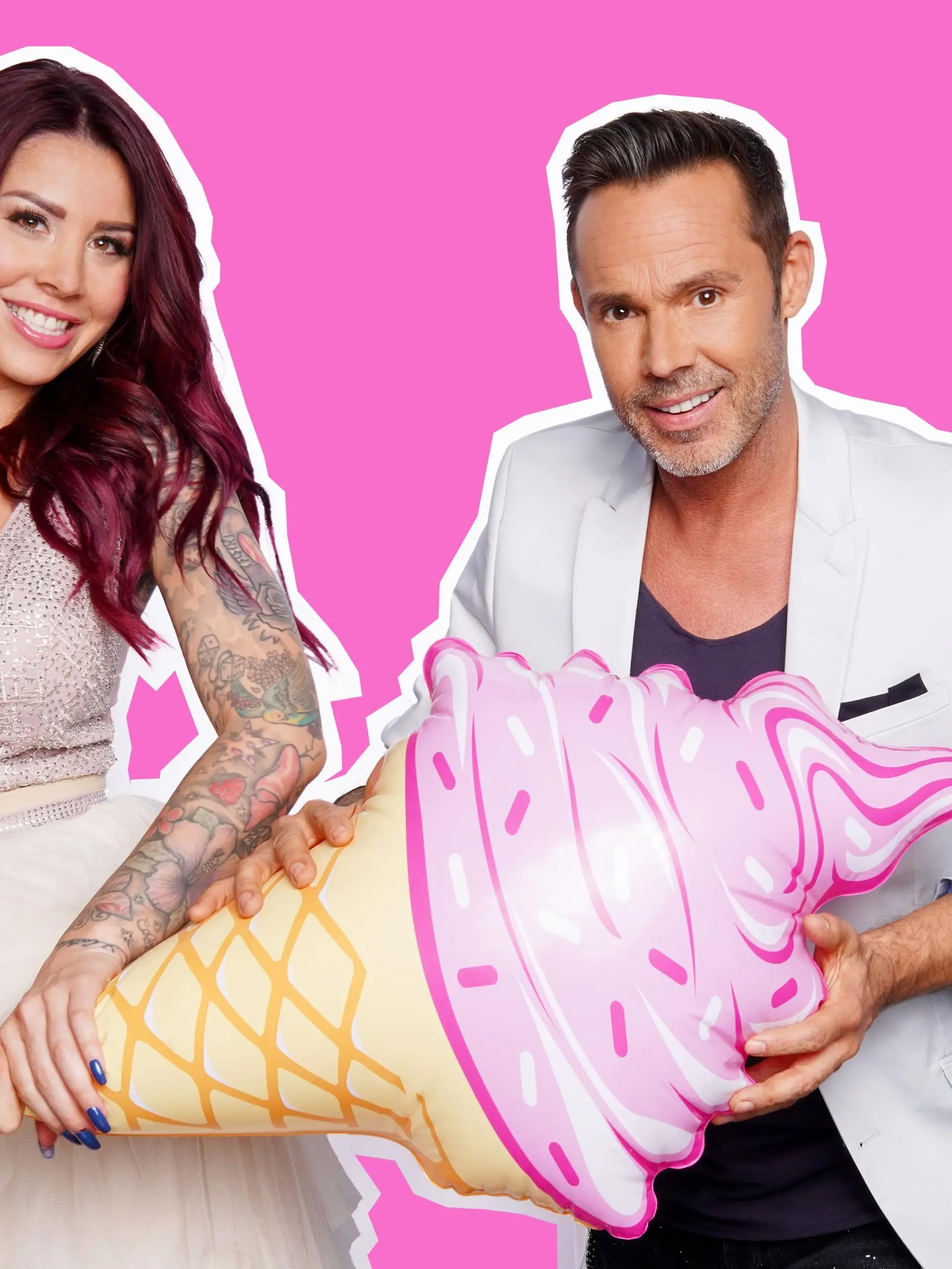 Ex-Caught-in-the-Act-Sänger und Musiker Benjamin Boyce (50) und Model Kate Merlan (32).