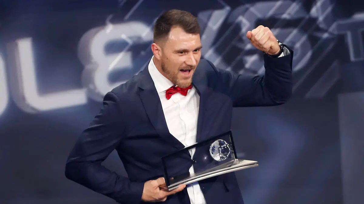 Marcin Oleksy FOOTBALL : The Best FIFA Football Awards 2022 - 27/02/2023 MichaelBaucher/Panoramic PUBLICATIONxNOTxINxFRAxITAxBEL
