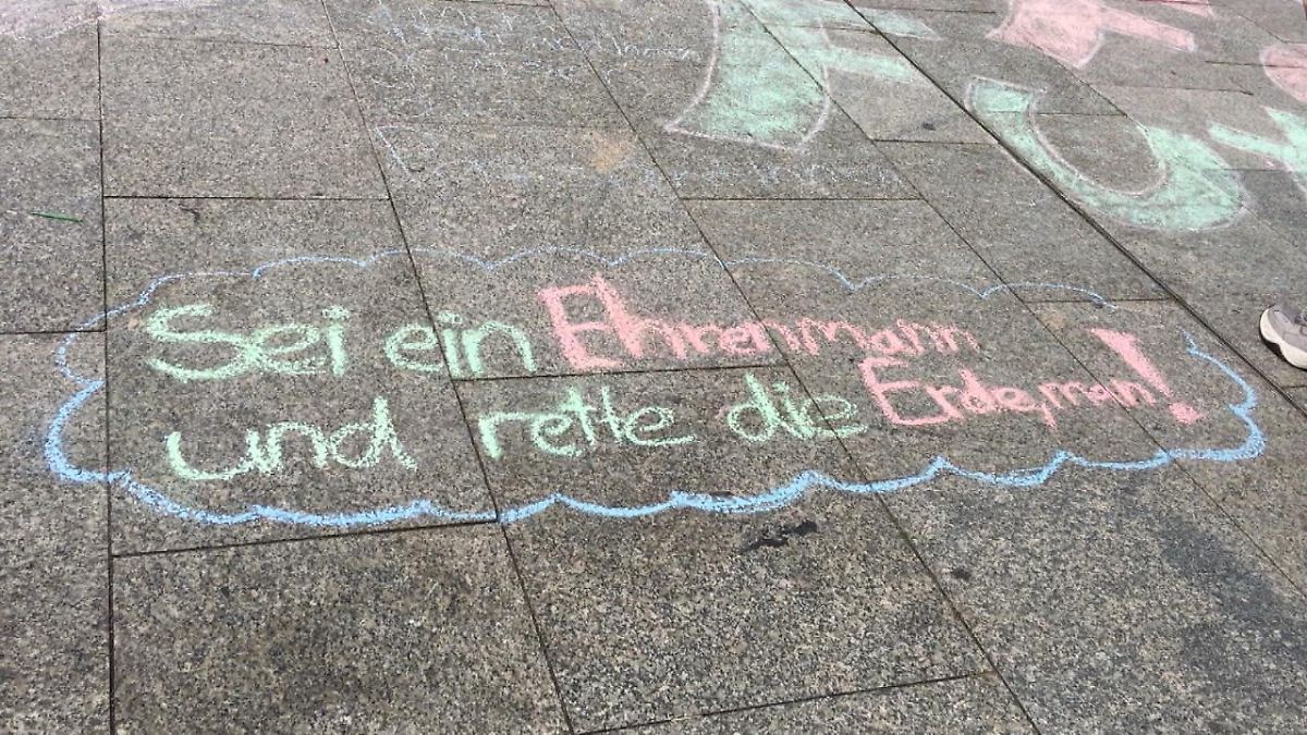 Sei ein Ehrenmann und rette die Erde, man!